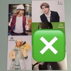 ［そうた さま］ミセスグリーンアップル フォトカード3枚セット