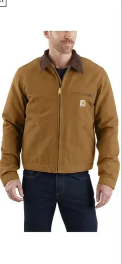 Carhartt Brown MADE IN USAデトロイトジャケットMサイズ