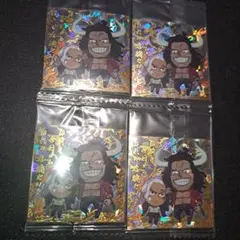 ワンピース ウエハース カイドウ キング シークレット 4枚セット