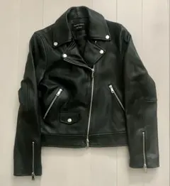 【美品】 ユナイテッドトウキョウ　ラムレザー　ダブルライダース 本革 1