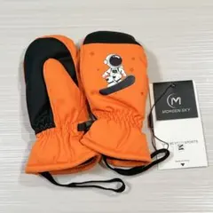 キッズ スノーグローブ 手袋 撥水 防風 スノーボード スキー