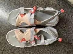 Nike スポーツサンダル グレー/ピンク