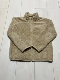 UNIQLO フリースジャケット 120 ベージュ