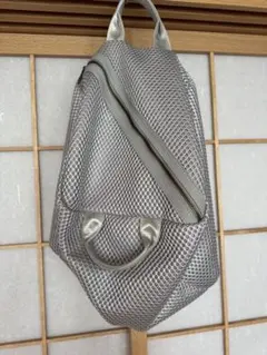 シルバー メッシュリュック3ウェイタイプ