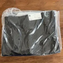GU タックワイドパンツ XL ブラック
