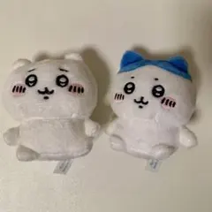 ちいかわ おすわりぬいぐるみガチャ（ちいかわ・ハチワレ）