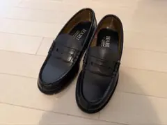 HARUTA コインローファー メンズ 美品 24 EEE 学生靴 卒業式