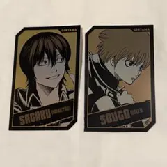 銀魂 キャラクターズホロカードコレクション 沖田総悟 山崎退 セット ②