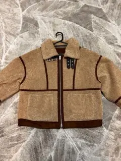 KBFリバーシブルフェイクムートンボンバージャケット