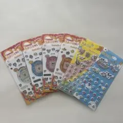 たまごっち　キラキラシール３・プチプチシール２の６枚セット