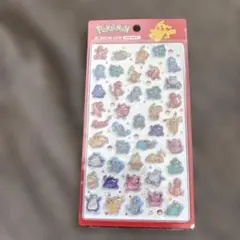 韓国限定 ポケモン 3Dクリスタルステッカー ピカチュウ