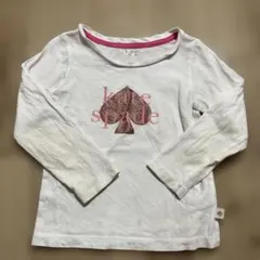 kate spade 長袖カットソー ホワイト100㎝