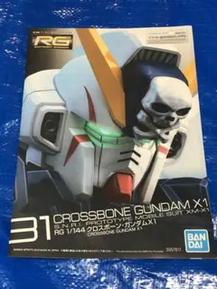 RG 説明書 クロスボーンガンダムX1 チタニウムフィニッシュ ジャンク