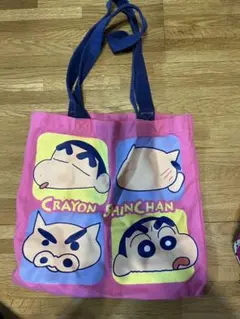 クレヨンしんちゃん トートバッグ ピンク