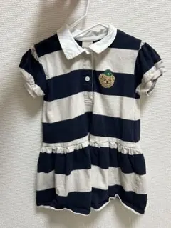 petit main キッズ服　90 半袖ロンパース