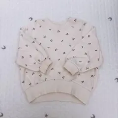 プティマイン　さくらんぼ柄トレーナー　キッズ　ベビー