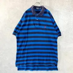 M*P様 Polo by Ralph Lauren　ポロシャツ　鹿子　ブルー系