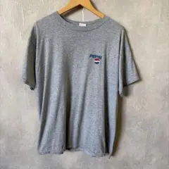 PEPSI ペプシ ロゴ 企業Tシャツ グレー　XLサイズのサムネイル