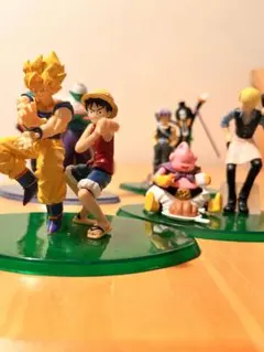 ジャンプ40周年記念フィギュア8体セット　ワンピース✖️ドラゴンボールZ