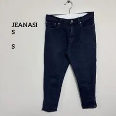 JEANASIS ジーナシスSサイズ アンクルデニムパンツスリット入りc850②のサムネイル