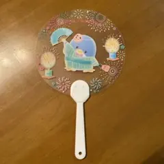 タキシードサム　うちわ