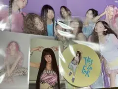 twice This is for トレカ ステッカー