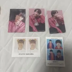 作間龍斗 くま耳 証明写真 ピンナップ CHEER HiHi Jets