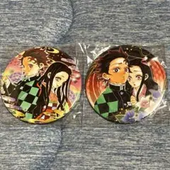 鬼滅の刃 炭治郎、ねずこ缶バッジ 2個セット 原作コレクション缶バッジ