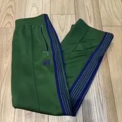 美品】ニードルス トラックパンツ ポリスムース グリーン NS246 - メルカリ