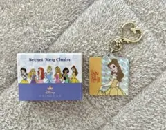 ディズニーストア　プリンセス　シークレットキーチェーン