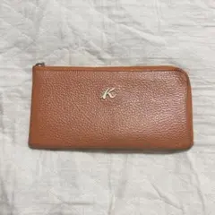キタムラ 長財布 L字ファスナー オレンジのサムネイル