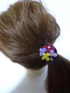 つまみ細工 髪飾り3 ☆