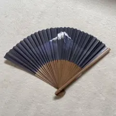 殿方用　富士山の絵が素敵な　扇子　　22センチ