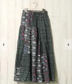 フラワードットコットンボイルスカートのサムネイル