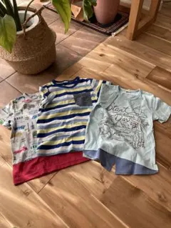 3枚セット 半袖Tシャツ 110