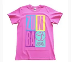 《即購入OK》ZUMBA正規品ピンクTシャツXS美品のサムネイル