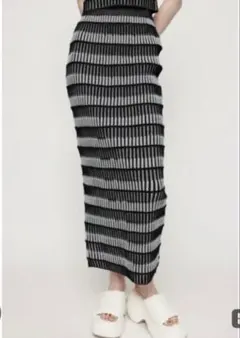 SLY RANDOM COLOR L/SK ロングスカート