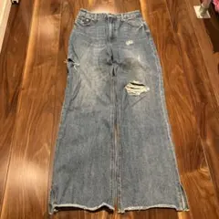 ワイドレッグデニム