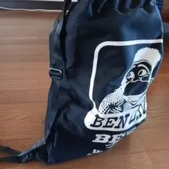 BEN DAVIS ドローストリングバッグ 黒のサムネイル