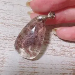 ガーデンクォーツ ペンダントトップ ナチュラル パープル系