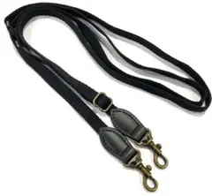 ショルダー紐(黒) ナスカン付AG 持ち手　ストラップのサムネイル
