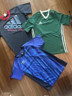 adidas umbro サッカーシャツ 3点セット 160サイズ