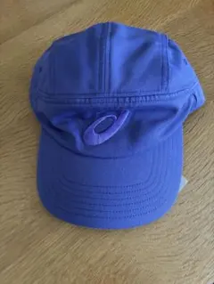 新品　アシックス　asics ロゴキャップ　CAP パープルのサムネイル