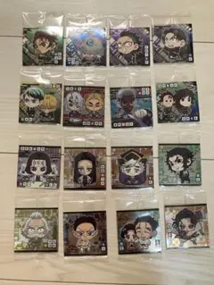 鬼滅の刃　ウエハースシール　ノーマル＆レア　16種　バラ売り可能