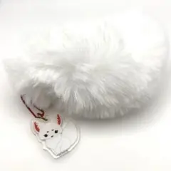 ちょコンとキツネのこんぺいとう フワフワしっぽKH ファー マスコットいなり