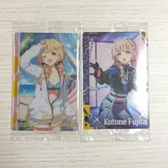 学園アイドルマスター ウエハース 藤田ことね 冠菊 N 2枚セット - メルカリ