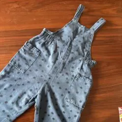 ZARA ザラ　ドット柄 オーバーオール 110cm