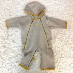 mont-bellフリース フード付きロンパース　60 70 80