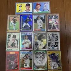 topps MLB シリアルナンバー入り 限定 カード 14枚セット