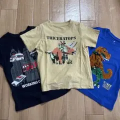 Tシャツ3枚まとめ売り　110サイズ　男の子向け